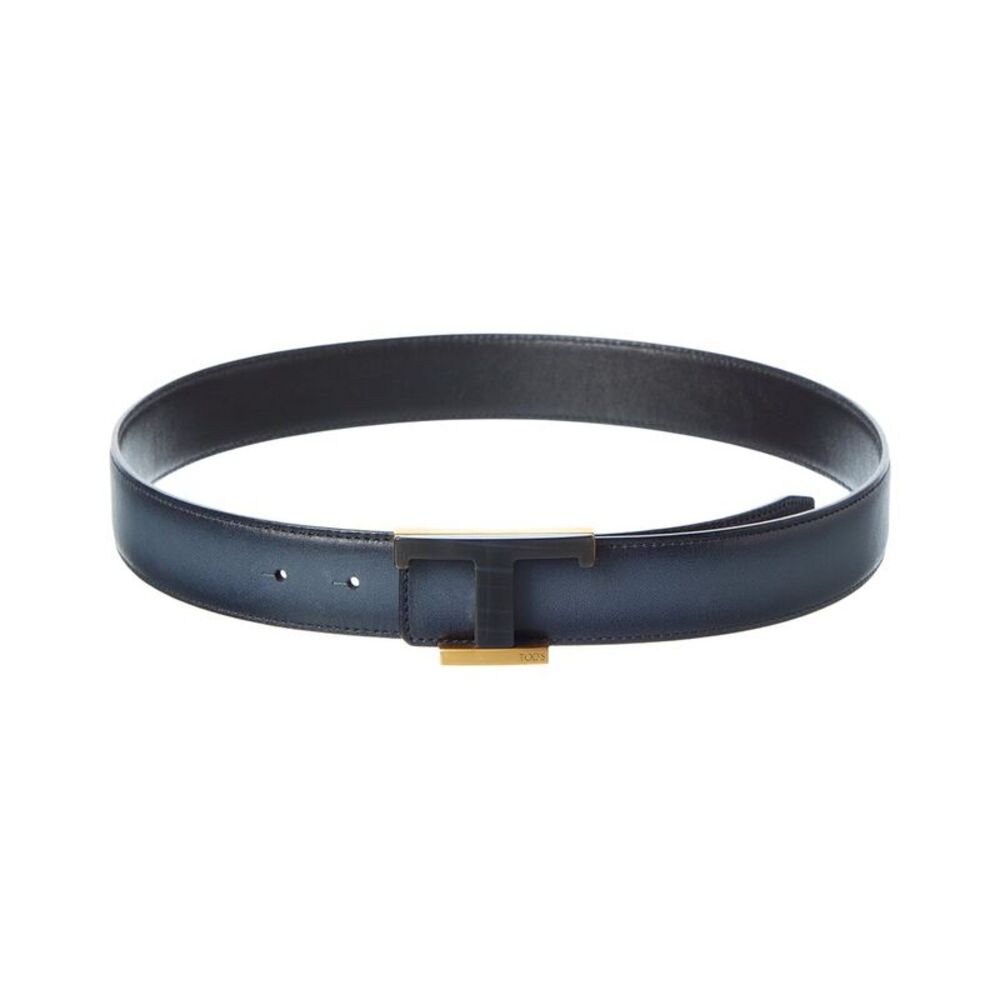 Tod’S Leather Belt, Black
